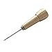 Co-link 4 Needles Copper Handle Sewing Awl Hand Stitcher Shoe Repair Tool for DIY Sewing Repairing Canvas Leather (Gold)