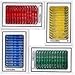 48PCS Kids Plastic Prepared Slides for Microscope of Animals Insects Plants Flowers Sample Specimens for Basic Biological Science Education #81053 primary