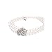 Utopiat Audrey Style Pearl Necklace for Girls | Ideal for Kids and Minis for Audrey Inspired costume