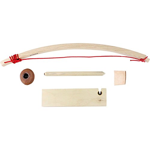 Scout Primitive Fire Bow Drill Kit with Upgraded Palm Rock
