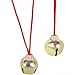 happy deals Red and Green Jingle Bell Elf Accessory Set- Elf Hat, Elf Shoes, Jingle Bell Necklace, and Jingle Bell Bracelet