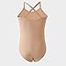 STELLE Girls Nude Seamless Undergarment Camisole Leotard for Dance/Ballet/Gymnastics