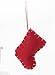 HUAN XUN Christmas Tree Ornaments Stocking Decorations - 8pcs Christmas Stocking Tree Heart Star Holiday Party Decor