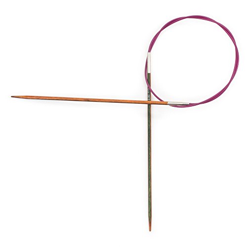 KnitPro 60 cm x 2.5 mm Symfonie Fixed Circular Needles, Multi-Color