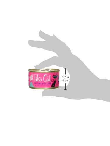 TIKI CAT & TIKI DOG 12/82.8 OZ GRILL AHI TUNA CRAB-HANA CAT FOOD, ONE SIZE