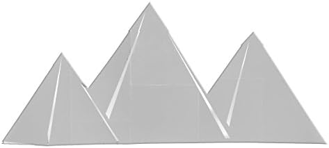 TCDesignerProducts Silver Pyramids Silhouettes Lifesize Cardboard Standup