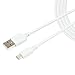 EZOPower Micro-USB Cable, Extra Long 10ft White Micro-USB 2in1 Sync and Charge USB Data Cable for Samsung, HTC, LG and Other Any Micro USB Powered Device