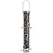 Droll Yankees Classic Sunflower or Mixed Seed Bird Feeder, Ring Pull Advantage, 16 Inches, 6 Ports, Silver primary