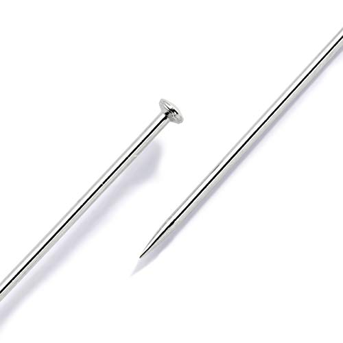 Prym - Steel Silver (0.60 x 34mm) Headpins - 10 Pieces