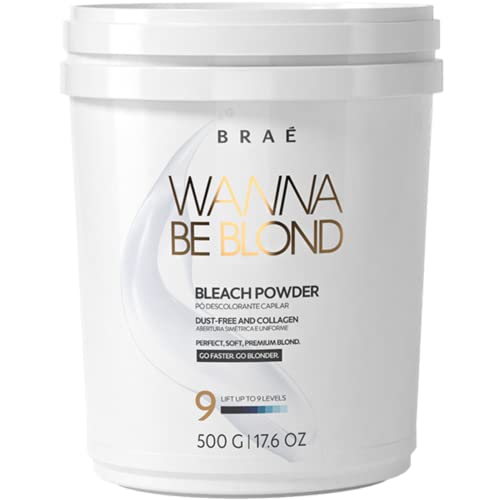 Brae Wanna Be Blond Bleach Powder CollagenRich Formula Safe to Use