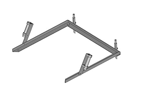 LDPOWER Waller-Rutenhalter -schwere, klappbare Ausführung-