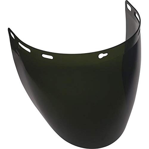 Delta Plus VISORTOT5 Injection Technology Visor Polycarbonate Clear Green Tint 5 Item No Size Pack of 20, Grün Tönung 5
