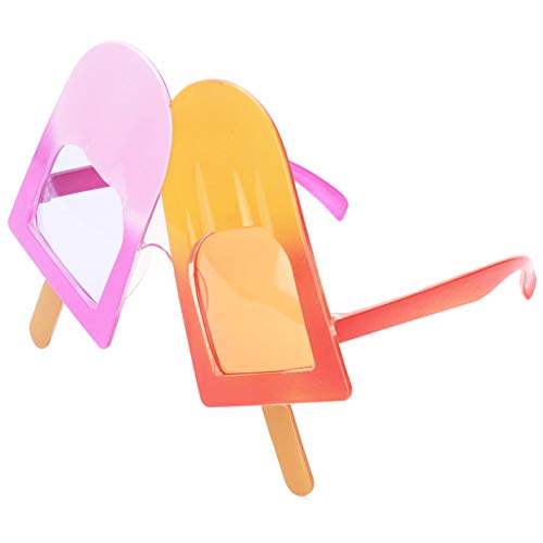 Ocean Line Ice Cream Sunglasses – Party Favors, Novelty Shades, Party Toys, Funny Costume Accessories for Kids & Adults (Popsicle)