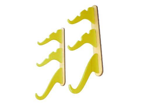 Surf Trunks Triple Wakeboard/Offshore/Offshore Fishing Pole Rack, Yellow
