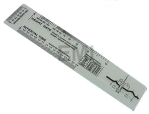 amazoncom ekg ruler health personal care