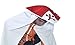 DAZCOS Anime Hokage Kakashi Hatake 6th Sixth Cosplay Hat Ninja Accessory (Hokage Red)