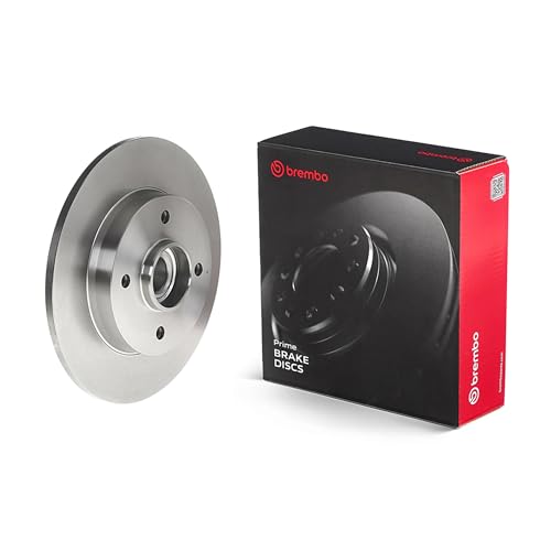 Brembo 08.9512.27 Hintere Bremsscheibe mit integriertem Lager und ABS