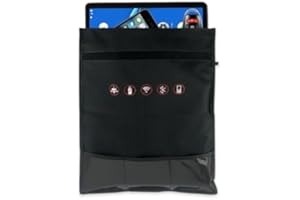 Boczif RFID Shielding Bag, Car Key FOB Cage Protector, RFID Signal Blocking Bag Shielding Cage Pouch Wallet Case for Cell Phone Privacy Protection, Anti-Spying Pouch, Anti-Tracking Case (Large)