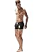 SEOBEAN Mens Low Rise Sports Soft Running Training Short Pants (XL(34-36