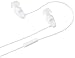 Amazon Basics in-Ear Headphones with Universal Mic - White