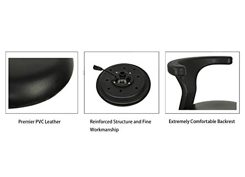 image for Grace & Grace Professional Task Stool Chair LUX Series Extra Large Sea