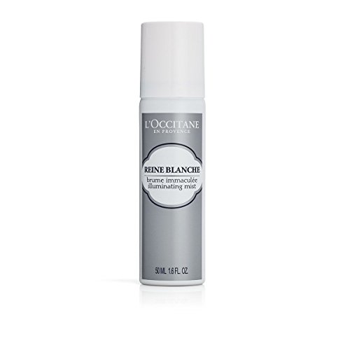 L'Occitane Alcohol-free Reine Blanche Illuminating Extra-fine Mist, 1.6 Fl. oz., 1.6 Fl. oz.