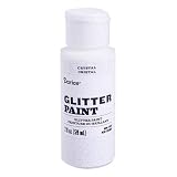 Darice 30062627 Glitter Crystal, 2 Ounces Acrylic Paint,