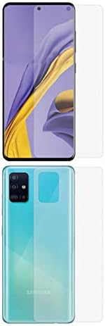 Napfond Premium Front And Back Ultra Clear Screen Guard (Better Than Temper Glass) For Samsung Galaxy A71 (Doesnot Cover Edges)