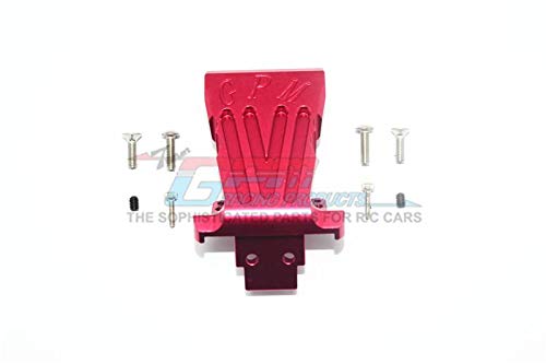 GPM Losi 1/10 Baja Rey 4WD Desert Truck (LOS03008) Upgrade Parts Aluminum Front Bumper Mount - 1 Set Red