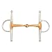 Kelly Silver Star Copper Full Cheek Snaffle Bit