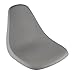 Wise 8WD140LS-717 Plastic Bucket Style Seat, Grey