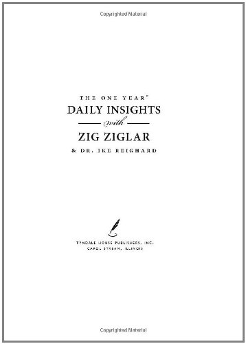 The One Year Daily Insights with Zig Ziglar (One Year Signature Series)