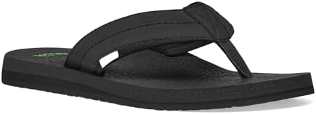 Amazon.com | Sanuk Mens Ziggy ST | Flip Flops for Men | Mens