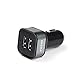 Two Port USB Car Charger, Kroma 4.8A/24W 2 Smart Port Car Charger for iPhone 6S Plus 6 Plus 6 5SE 5S 5 5C 4S, Samsung Galaxy S7 S6 Edge Plus Note 5 4 S5 Tab S, LG, G5, G4, HTC, Nexus 5X 6P, iPad