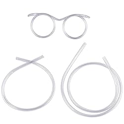 Funny straw Glasses Flexible Drinking Straw Novelty