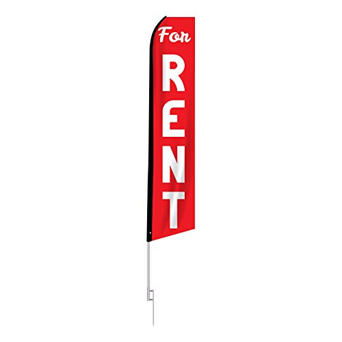 Fantastic Displays 16 Full Color Real Estate Advertising Flag