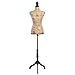Giantex Female Mannequin Torso Body Dress Form with Black Adjustable Tripod Stand