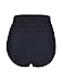Mycoco Women's High Waisted Bikini Bottom Bathing Suit Shorts Shirred Swim Bottom