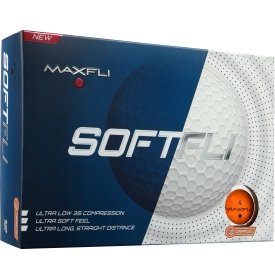 2015 Maxfli Softfli Orange (12 Pack)