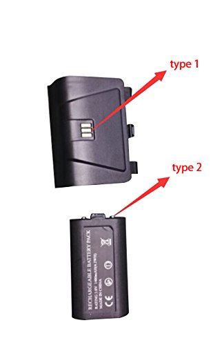 Xbox One / One S Charging Station, YCCTEAM® LED USB Dual Game Controller Charger Docking Station Charger for Xbox One, Xbox One S, Black