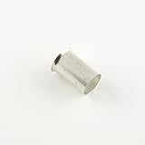 1/0 Ga. Ferrules for Stranded Wire (Not Solid Wire), Max Wire OD 0.5.in. - (Pack of 25)