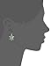 Amazon Collection Rhodium-Plated Sterling Silver Onyx | Jade Turtle Stud Earrings