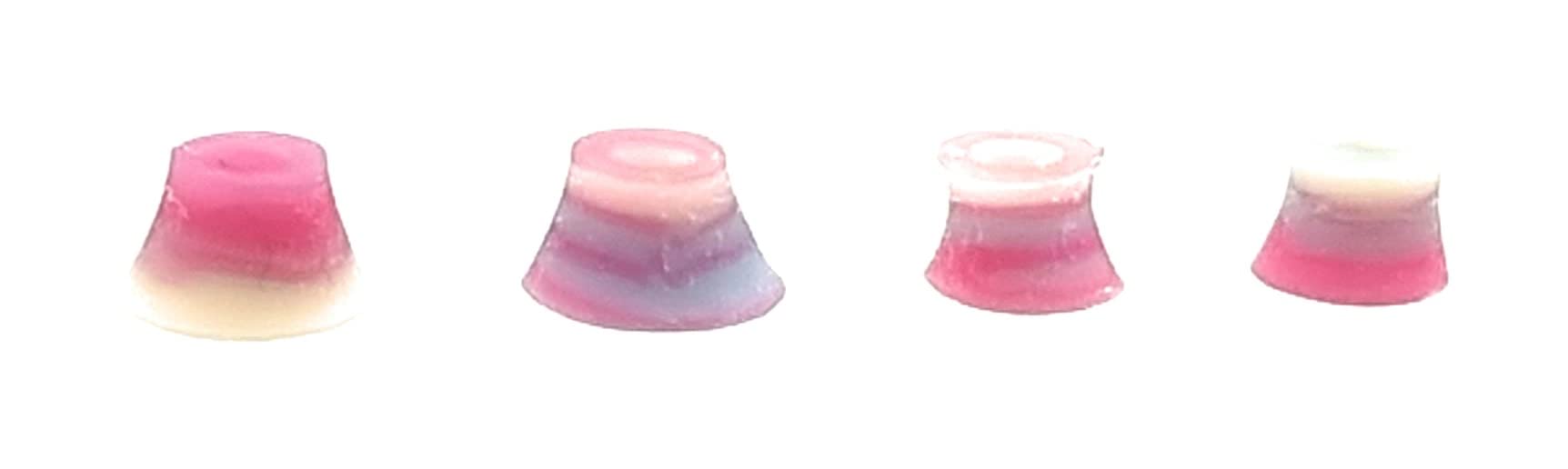 SPITBOARDS Swirl Bushings Duro Series 78A Fingerboard Pink-Purple-Blue — image 1