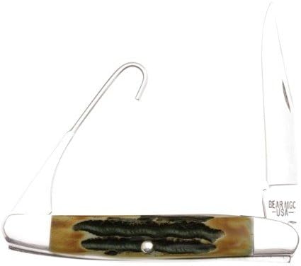 India Stag Bone Bird Hook Muskrat