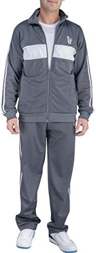 Vertical Sport Men's 2 Piece Jacket & Pants Slim Fit Jogging Track Suit