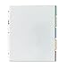 Avery Clear Protect 'n Tab Tabbed Sheet Protector Dividers, 5-Tab Set, Top Load, 5 Page Protectors (74160)