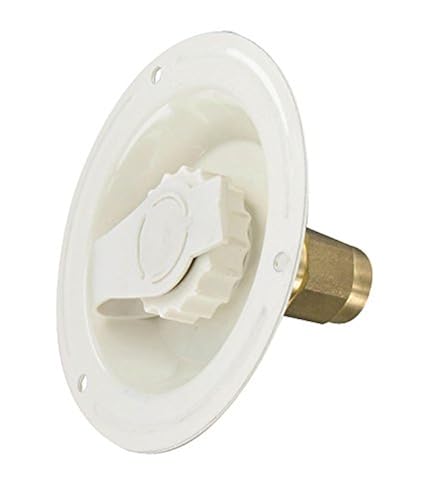 Valterra A010177LF Colonial White Metal Recessed Water Inlet in Oman ...