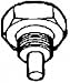 Dorman 090-033 Oil Drain Plug Standard M14-1.50, Head Size 17mm Compatible with Select Models, 5 Pack