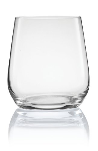 Pure and Simple Sip Stemless Cabernet Wine Glass, 15.4-Ounce, Set of 4
