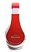New Over-ear-- HiFi Stereo---With Mic-phone-- Bluetooth Headphones Headset with Retail Package--Red color--Best gift